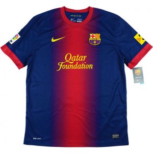 Camiseta FC Barcelona Primera Equipacion Retro 2012 2013