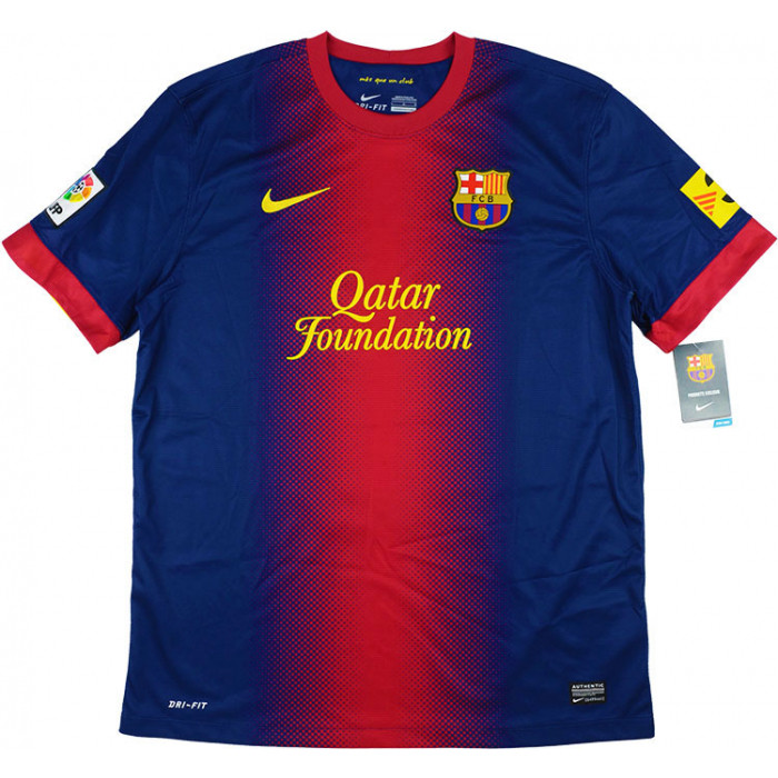 Camiseta FC Barcelona Primera Equipacion Retro 2012 2013