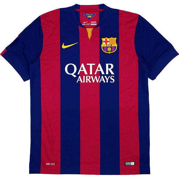 Camiseta FC Barcelona Primera Equipacion Retro 2014 2015