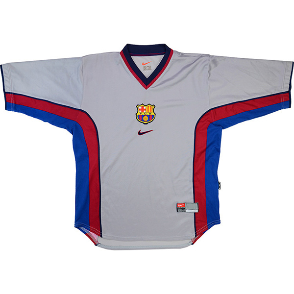 Camiseta FC Barcelona Segunda Equipacion Retro 1998 2001