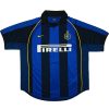 Camiseta Inter Milan Primera Equipacion Retro 2001 2002 Azul