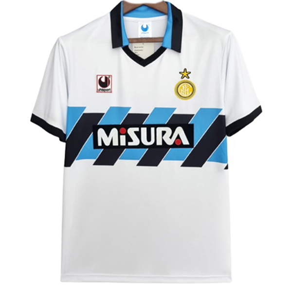 Camiseta Inter Milan Segunda Equipacion Retro 1990 1991