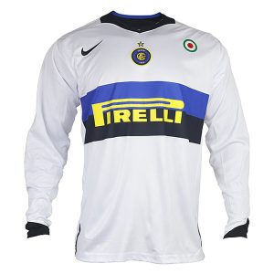Camiseta Inter Milan Segunda Manga Larga Equipacion Retro 2005 2006