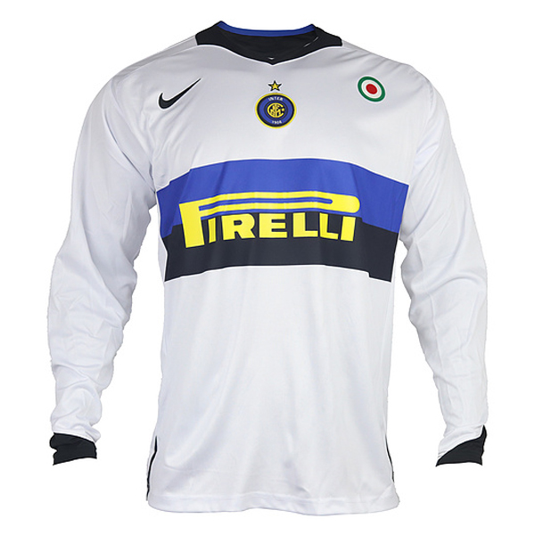Camiseta Inter Milan Segunda Manga Larga Equipacion Retro 2005 2006
