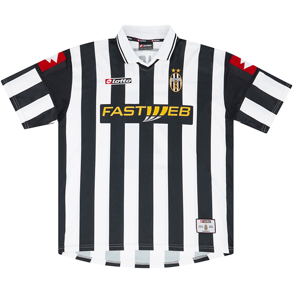 Camiseta Juventus Primera Equipacion Retro 2001 2002