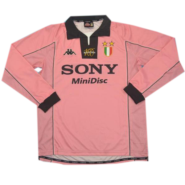 Camiseta Juventus Segunda Manga Larga Equipacion Retro 1997 1998
