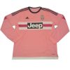 Camiseta Juventus Segunda Manga Larga Equipacion Retro 2015 2016