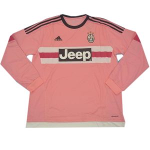 Camiseta Juventus Segunda Manga Larga Equipacion Retro 2015 2016