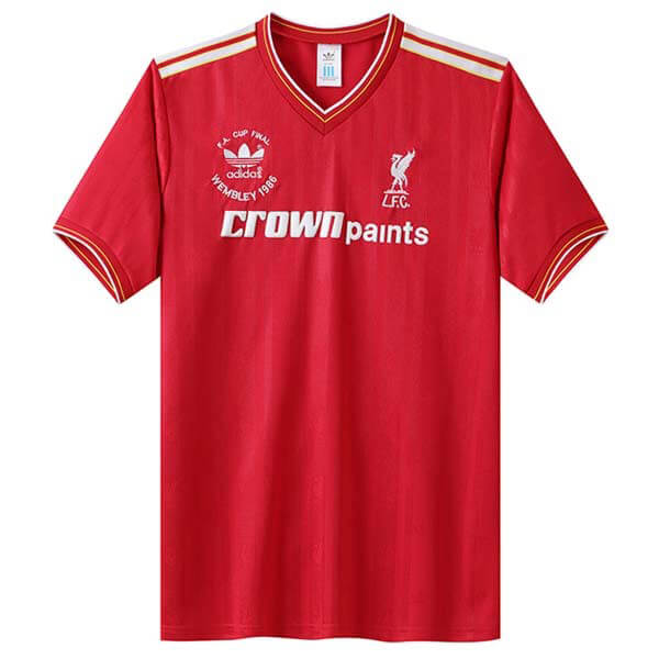 Camiseta Liverpool Primera Equipacion Retro 1985 86