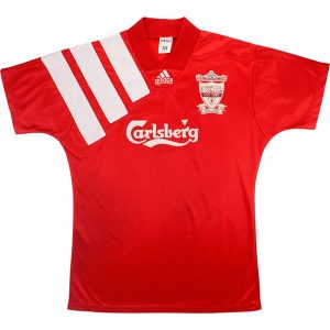 Camiseta Liverpool Primera Equipacion Retro 1992 1993