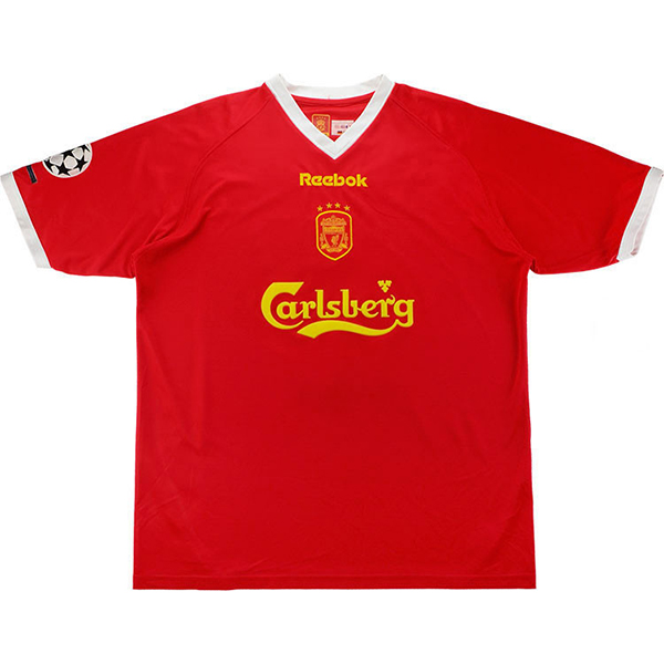 Camiseta Liverpool Primera Equipacion Retro 2001 2003