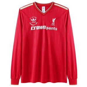 Camiseta Liverpool Primera Manga Larga Equipacion Retro 1985 86