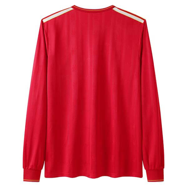 Camiseta Liverpool Primera Manga Larga Equipacion Retro 1985 86_1