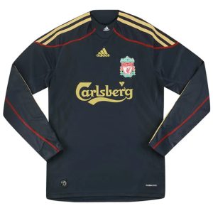 Camiseta Liverpool Primera Manga Larga Equipacion Retro 2009 2010