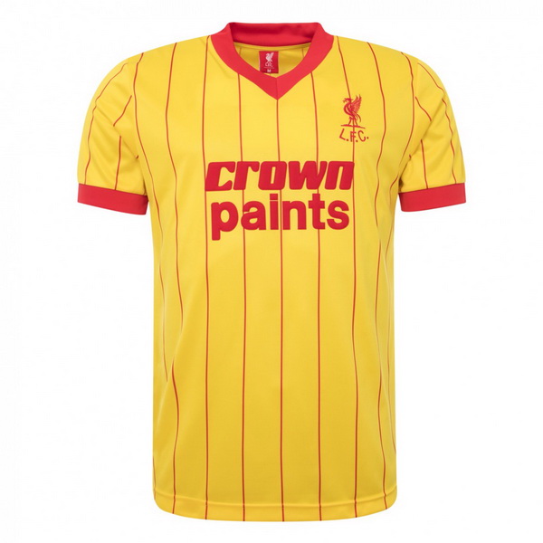 Camiseta Liverpool Segunda Equipacion Retro 1982 1983