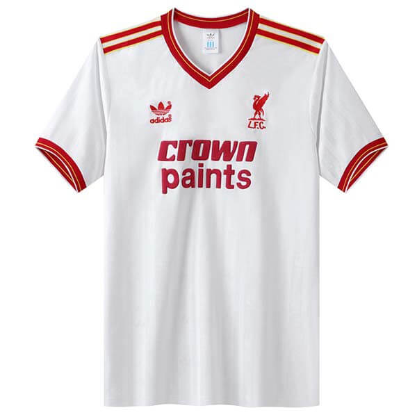 Camiseta Liverpool Segunda Equipacion Retro 1985 87