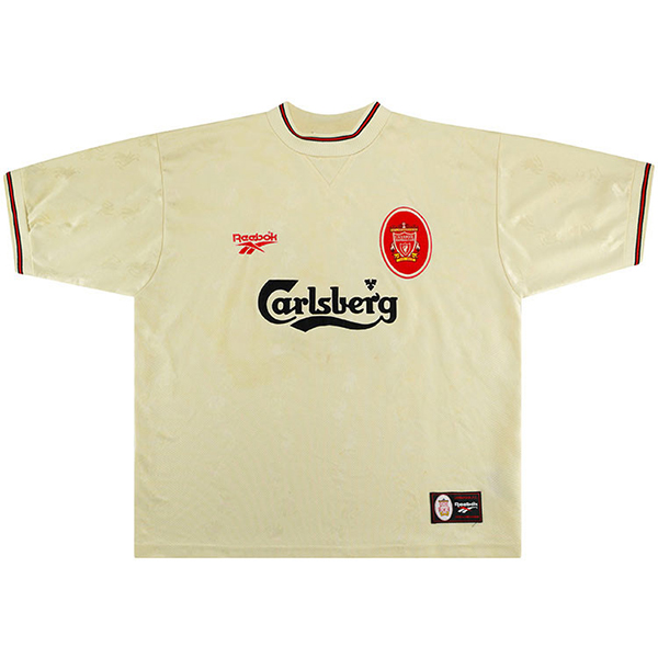 Camiseta Liverpool Segunda Equipacion Retro 1996 1997
