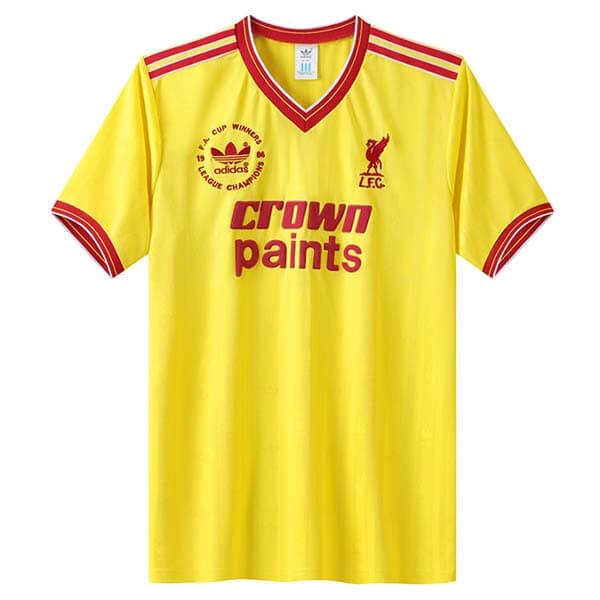 Camiseta Liverpool Tercera Equipacion Retro 1986