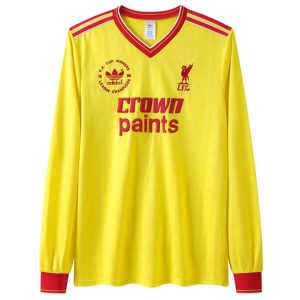 Camiseta Liverpool Tercera Manga Larga Equipacion Retro 1986