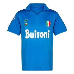 Camiseta Napoli Primera Equipacion Retro 1987 1988