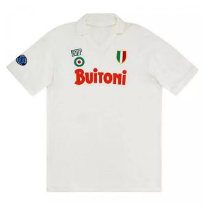 Camiseta Napoli Segunda Equipacion Retro 1987 1988