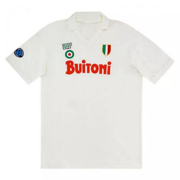 Camiseta Napoli Segunda Equipacion Retro 1987 1988