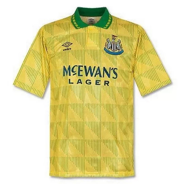 Camiseta Newcastle United Segunda Manga Larga Equipacion Retro 1991