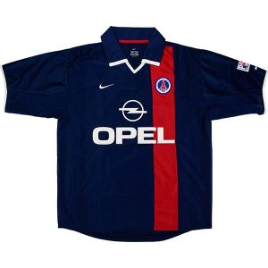 Camiseta Paris Saint Germain Primera Equipacion Retro 2001 2002