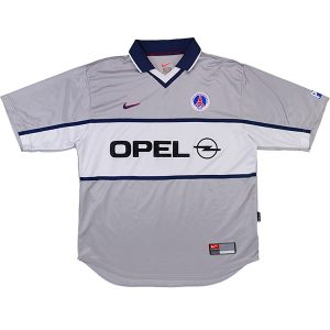 Camiseta Paris Saint Germain Segunda Equipacion Retro 2000