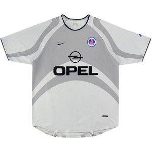Camiseta Paris Saint Germain Segunda Equipacion Retro 2001