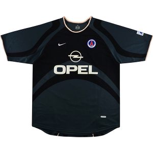 Camiseta Paris Saint Germain Tercera Equipacion Retro 2001