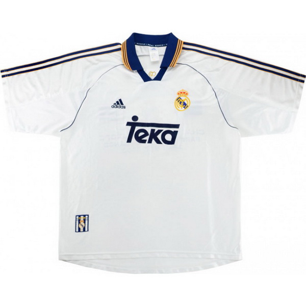 Camiseta Real Madrid Primera Equipacion Retro 1999 2000