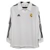 Camiseta Real Madrid Primera Manga Larga Equipacion Retro 2001 2002
