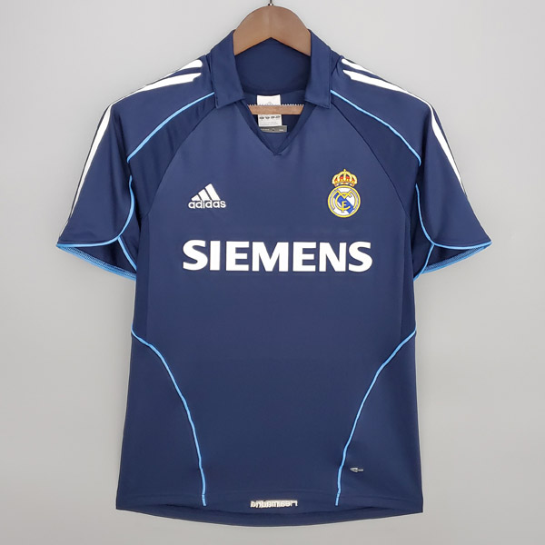 Camiseta Real Madrid Segunda Equipacion Retro 2005 2006_1