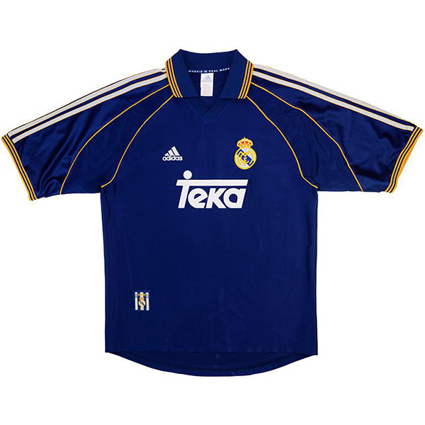 Camiseta Real Madrid Tercera Equipacion Retro 1998 1999