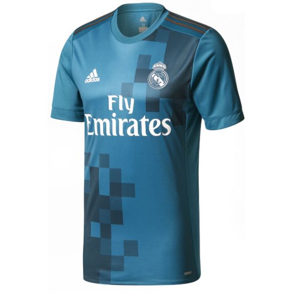 Camiseta Real Madrid Tercera Equipacion Retro 2017 2018