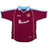 Camiseta West Ham United Primera Equipacion Retro 1999 2000