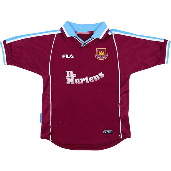 Camiseta West Ham United Primera Equipacion Retro 1999 2000