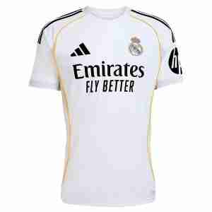 Tailandia Camiseta Real Madrid Primera Equipacion 2025 2026