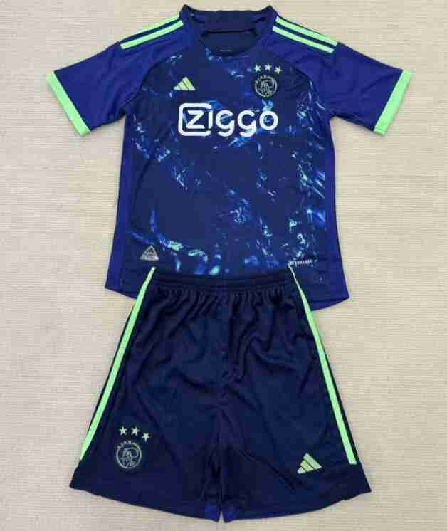 Camiseta Ajax De Ámsterdam Conjunto Niños Concepto Equipacion 2025 2026