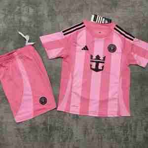Camiseta Inter Miami Conjunto Niños Primera Equipacion 2025 2026