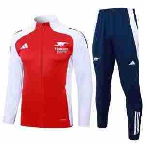 Chandal Arsenal 2024 2025  Rojo Blanco