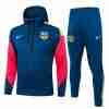 Chandal Con Capucha FC Barcelona 24 2025 Azul