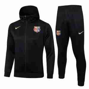 Chandal Con Capucha FC Barcelona 24 2025 Negro