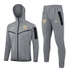 Chandal Con Capucha FC Barcelona 24 25 Gris
