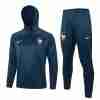 Chandal Con Capucha Francia 24 2025 Azul