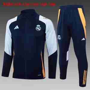 Chandal Niños Real Madrid 2024 2025 Azul