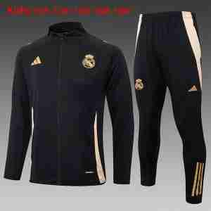 Chandal Niños Real Madrid 2024 2025 Negro
