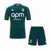 Equipacion  AS Monaco Conjunto Niños Segunda 2024 2025