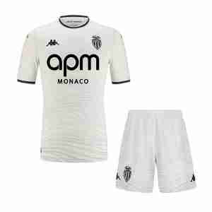 Equipacion  AS Monaco Conjunto Niños Tercera 2024 2025